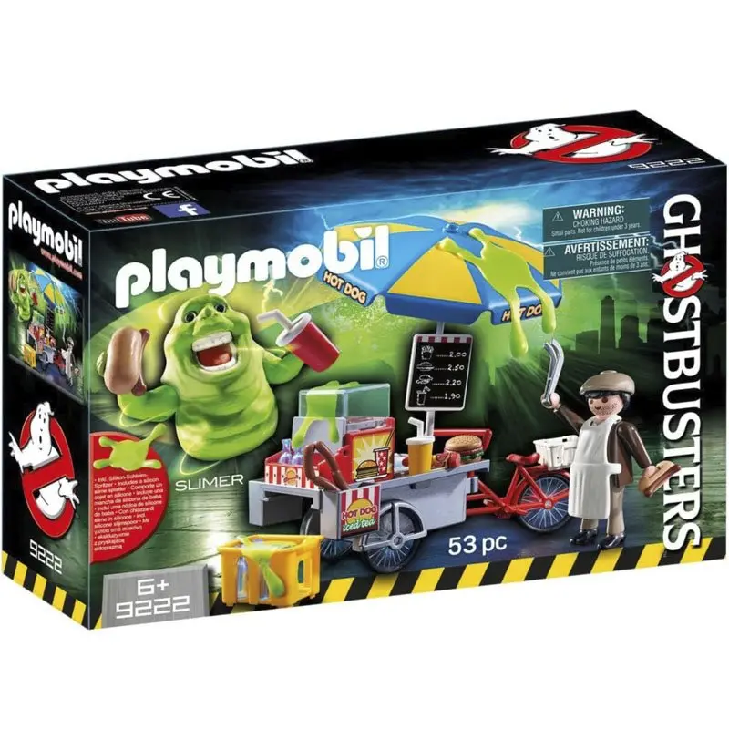 Playmobil Cazafantasmas Slimer & Hot Dog 9222