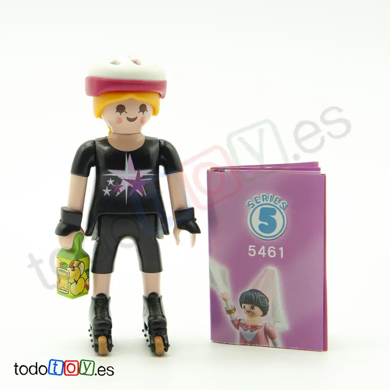 Playmobil Chica Roller Serie 5 Chicas 5461