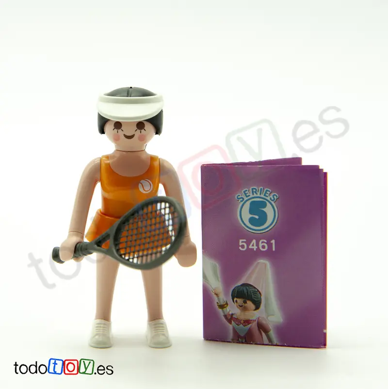 Playmobil Chica Tenista Serie 5 Chicas 5461