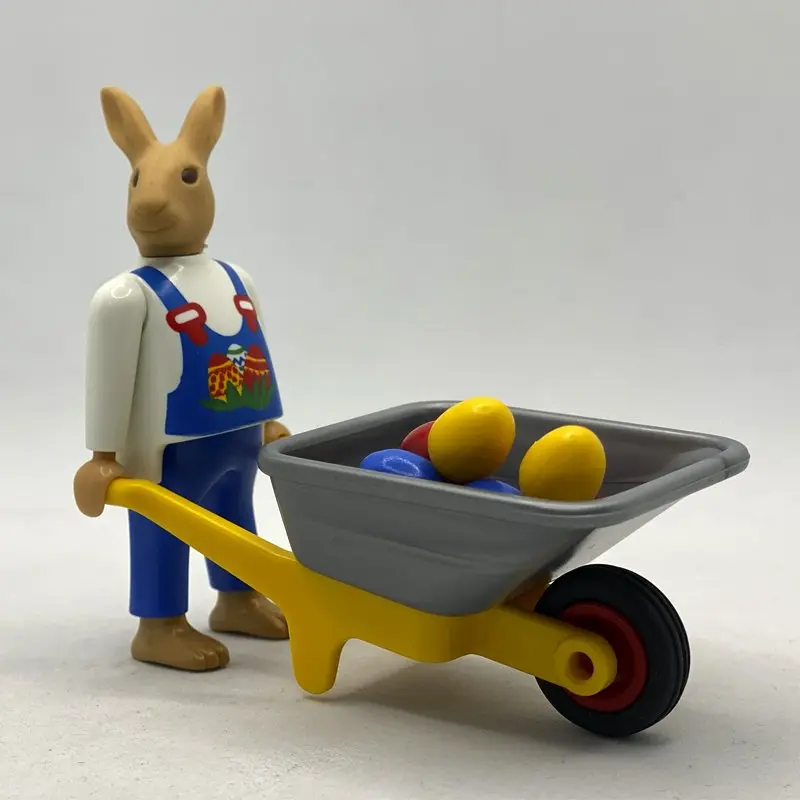 Playmobil Conejo Pascua y Carretilla con Huevos FCO604