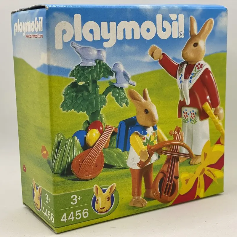 Playmobil Conejos Pascua - Músicos - 4456