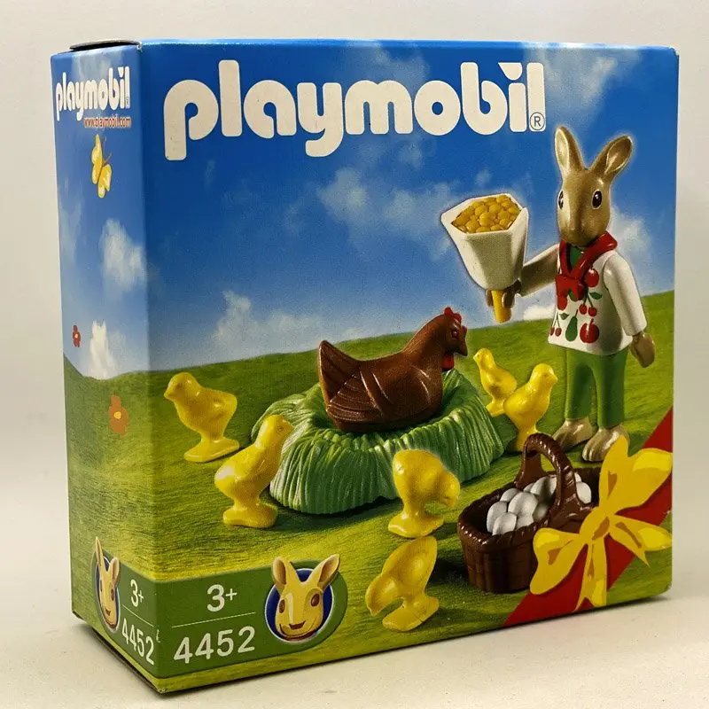 Playmobil Conejos Pascua - Niña y Gallina - 4452