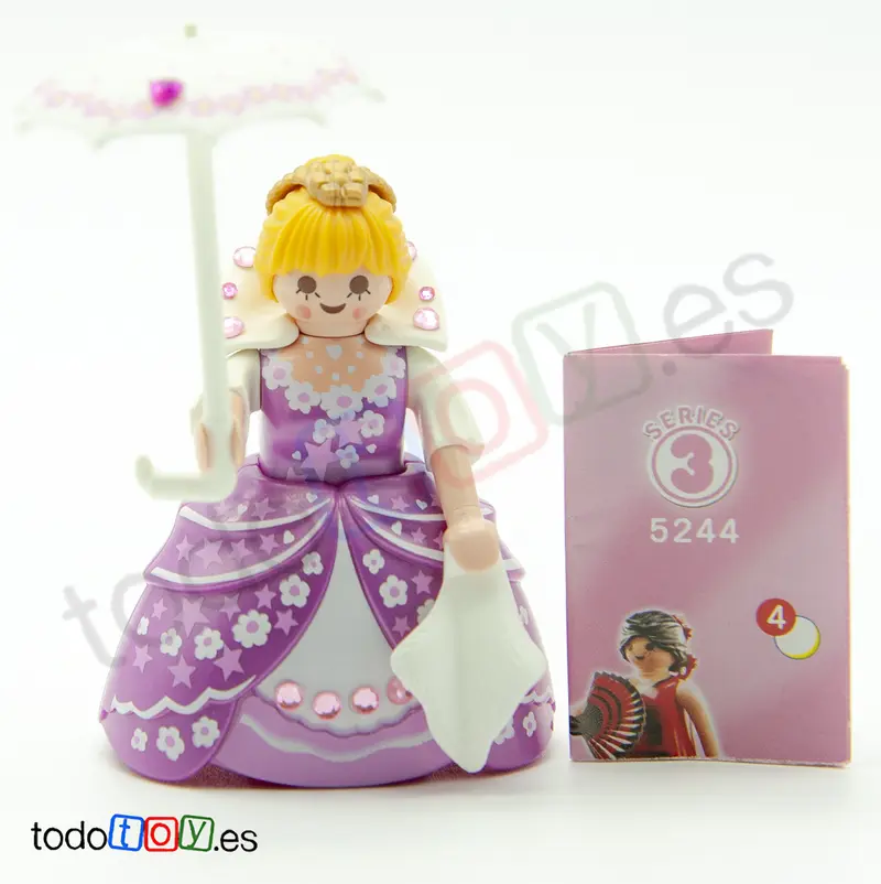 Playmobil Dama con Sombrilla Serie 3 Chicas 5244