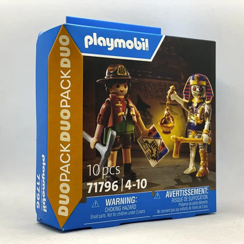 Playmobil Duopack Cazador de Tesoros y Momia 71796