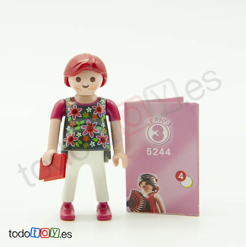 Playmobil Embarazada & Libro Serie 3 Chicas 5244