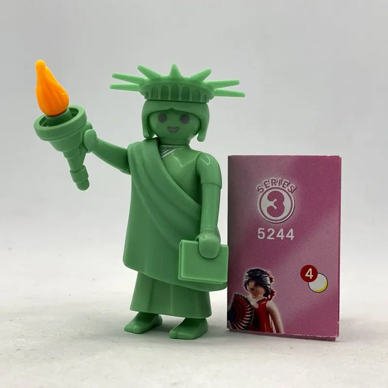 Playmobil Estatua Libertad Verde Serie 3 Chicas 5244
