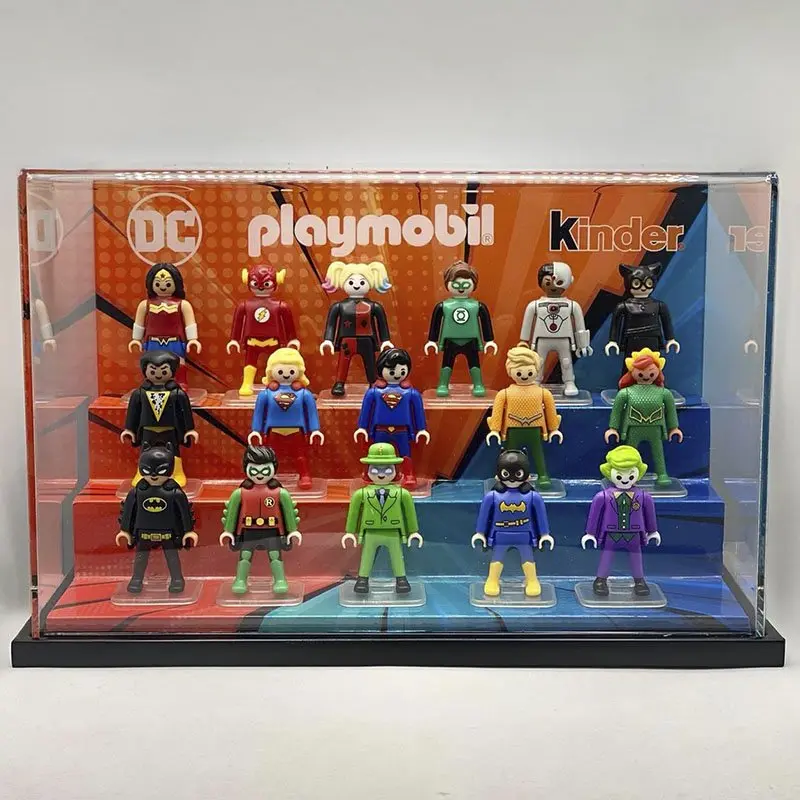 Playmobil Expositor Metacrilato Promocional Kinder Sorpresa Mini