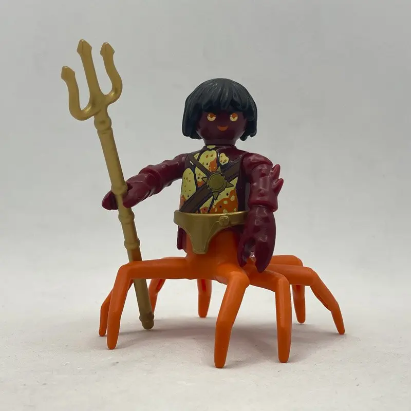 Playmobil Hombre Cangrejo Rojo