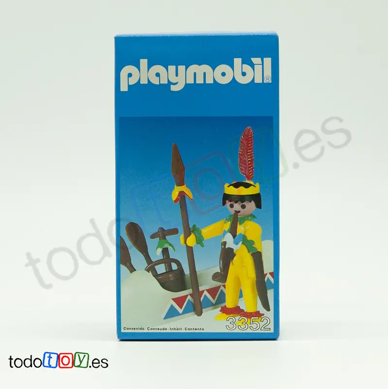 Playmobil Indio con Canoa