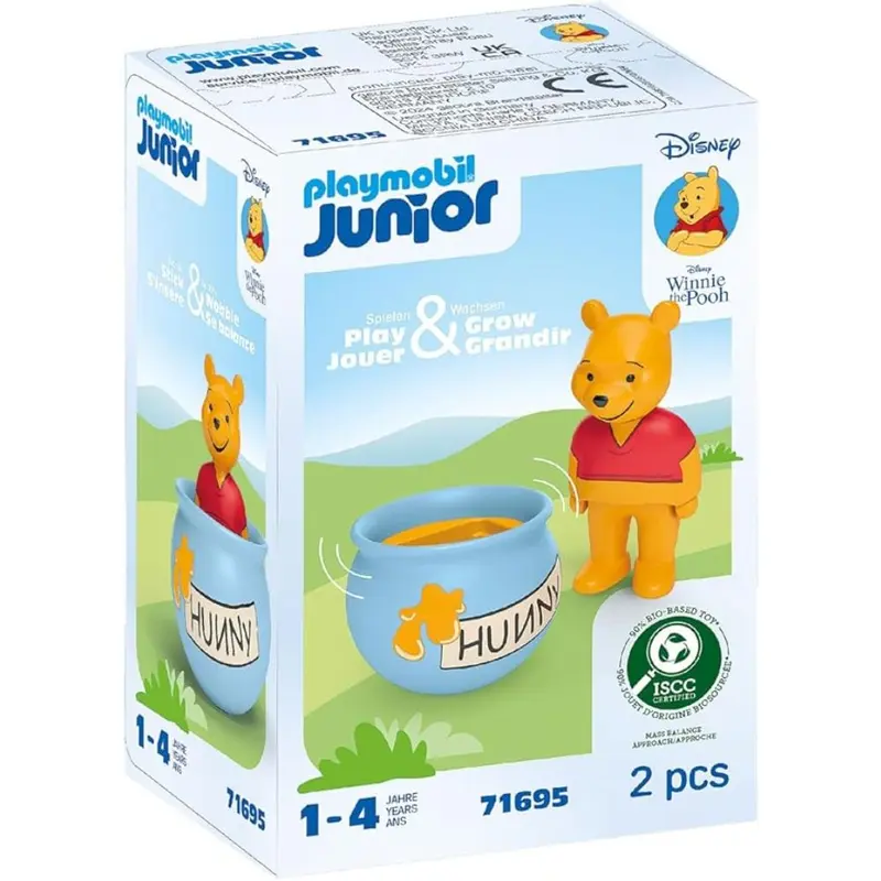 Playmobil Junior 71695 tarro miel Winnie The Pooh