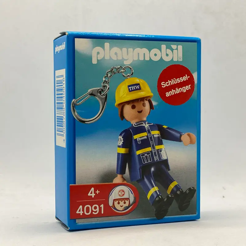 Playmobil Llavero 4091 Protección Ciudadana Alemana