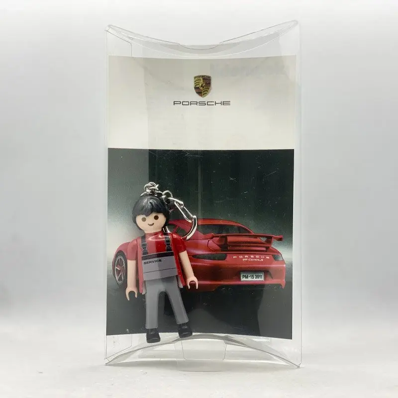 Playmobil Llavero Promocional Mecánico Porsche KEY036