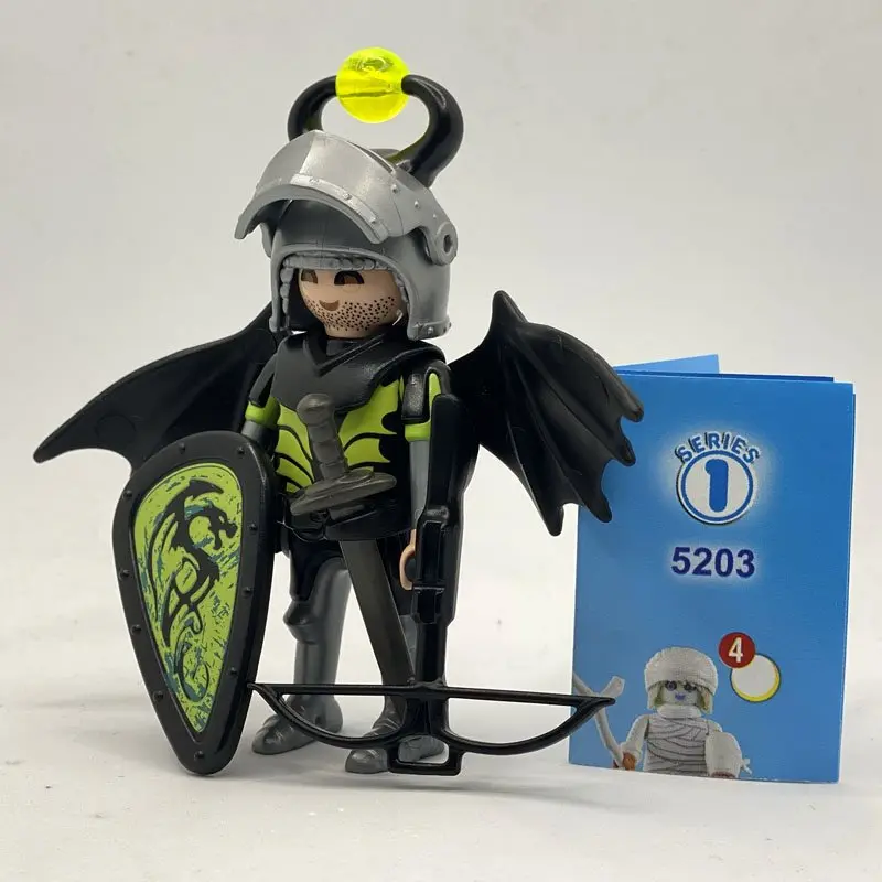 Playmobil Medieval Alado Negro Serie 1 Chicos 5203