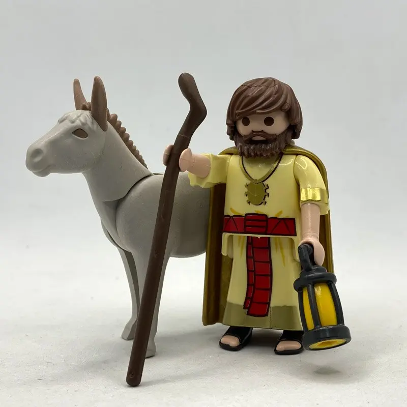Playmobil Mercader con Burro y Farol FCO664