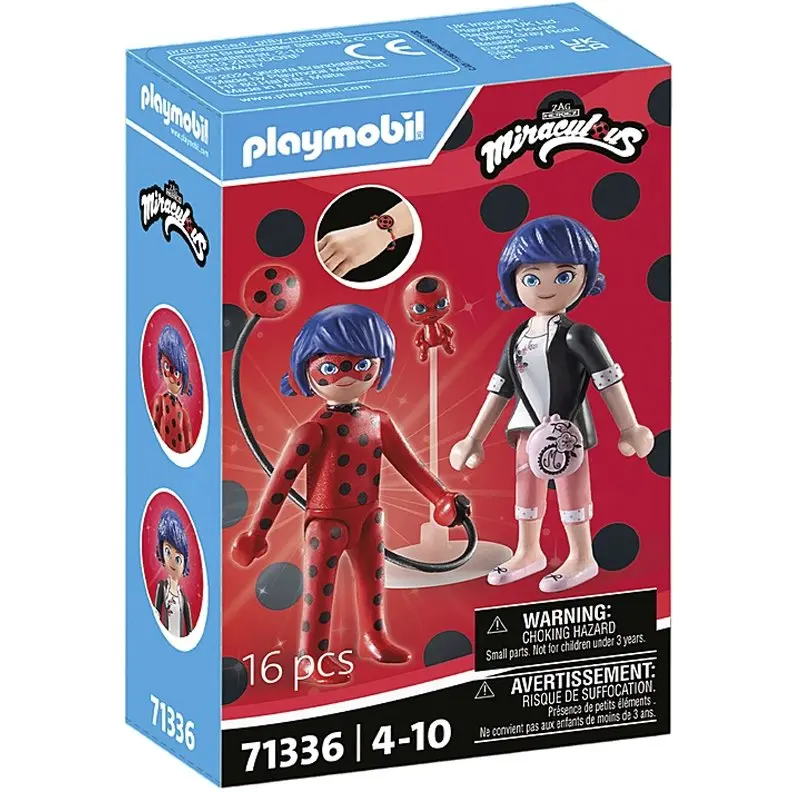 Playmobil Miraculous Marinette & Ladybug 71336