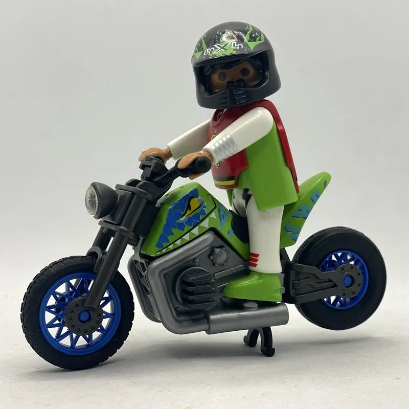 Playmobil Motorista Verde FCO737