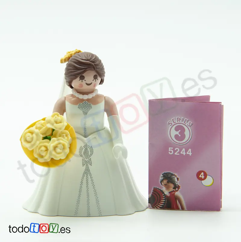 Playmobil Novia Boda Serie 3 Chicas 5244