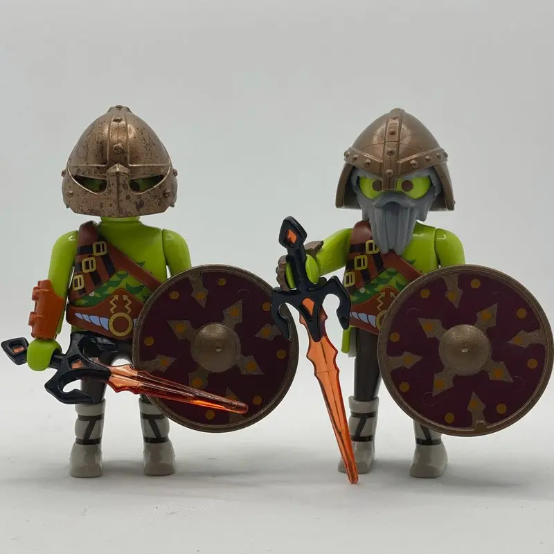 Playmobil Pareja Guerreros Trol