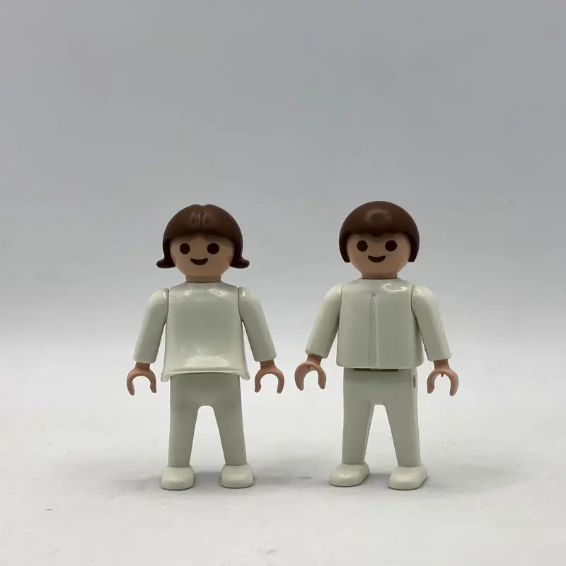 Playmobil pareja niños blancos FIG218