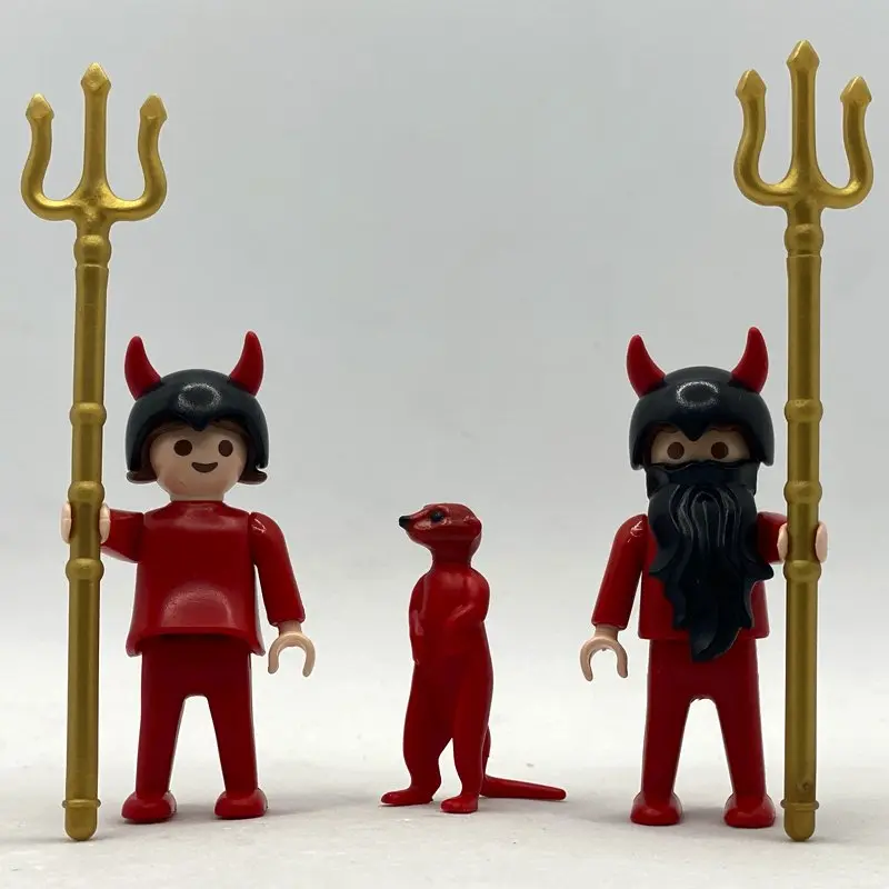Playmobil Pareja Niños Diablos