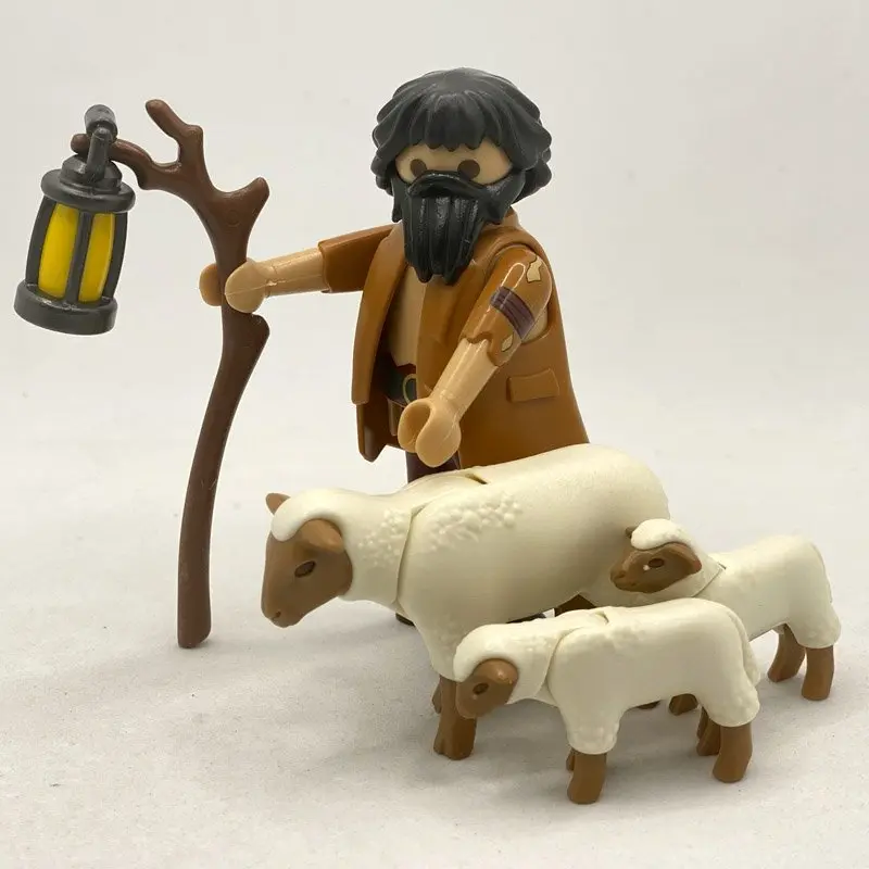 Playmobil Pastor Cojo y Ovejas FCO491