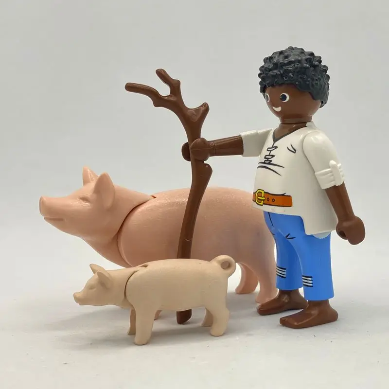 Playmobil Pastor y Cerdos