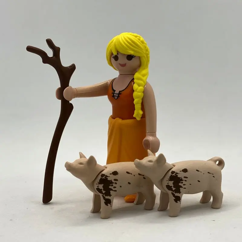 Playmobil Pastora con Cerdos Bebé
