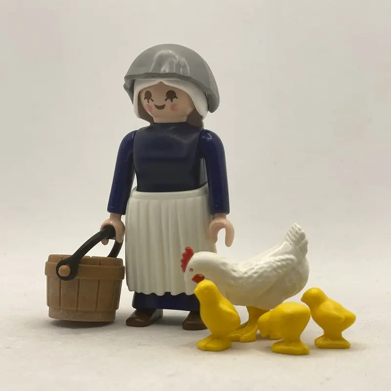 Playmobil Pastora con Gallina y Pollitos FCO3561