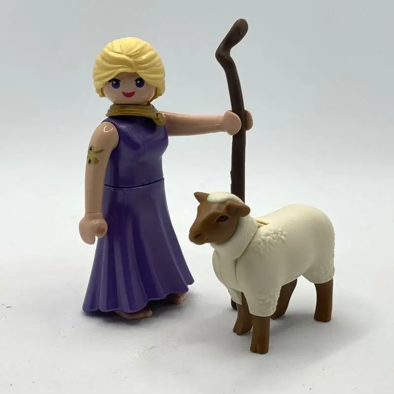 Playmobil Pastora con Oveja Adulta