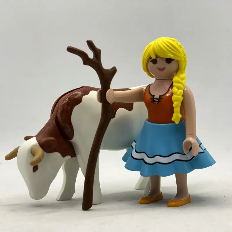 Playmobil Pastora con Vaca