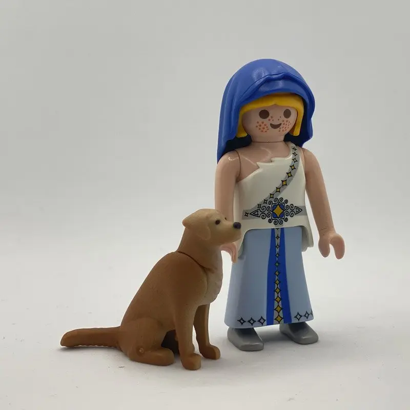 Playmobil Pastora de Belén con Perro FCO295
