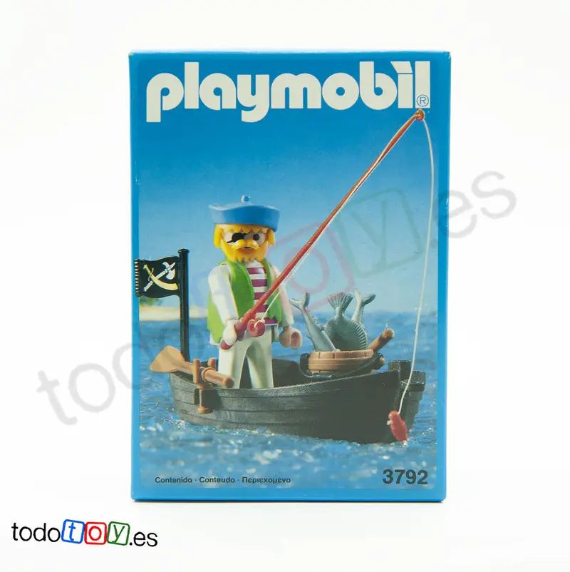 Playmobil Pescador en Barca
