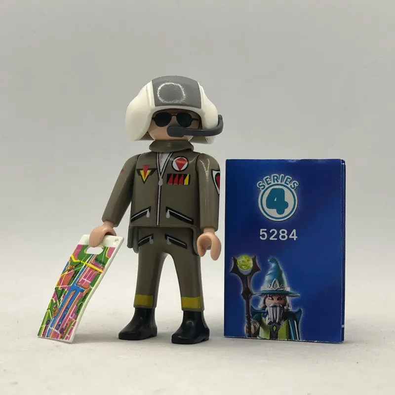 Playmobil Piloto Helicóptero Serie 4 Chicos 5284
