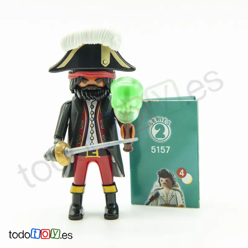 Playmobil Pirata con Craneo Serie 2 Chicos 5157