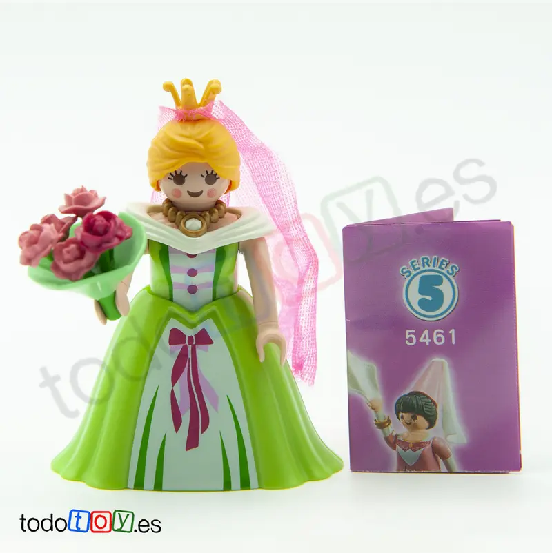 Playmobil Princesa Verde Serie 5 Chicas 5461