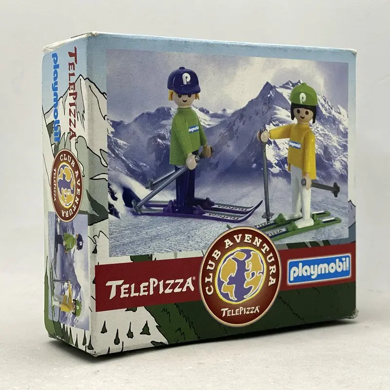 Playmobil Promocional Esquiadores Telepizza