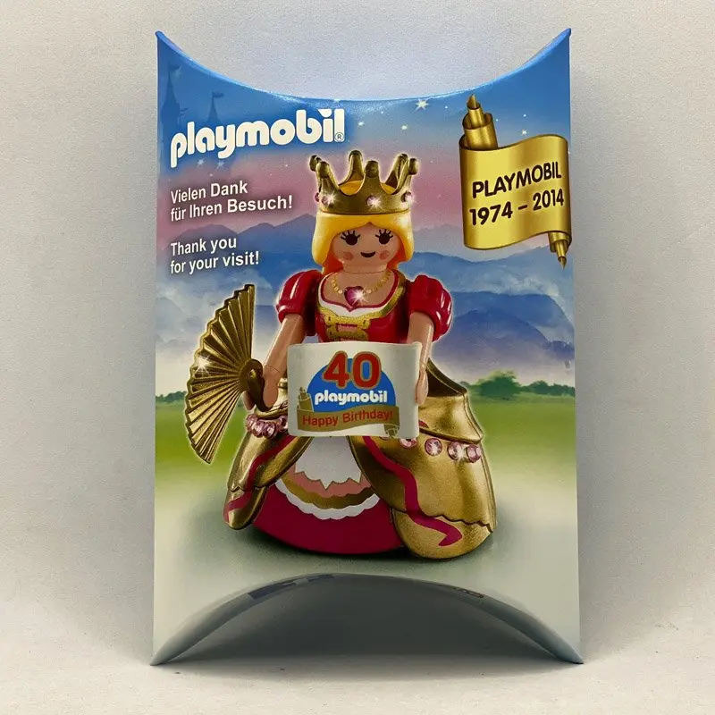 Playmobil Promocional Reina Dorada 40 Aniversario Núremberg 2014 PRM012