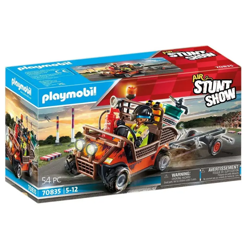 PLAYMOBIL servicio de reparación móvil (70835) Air Stuntshow