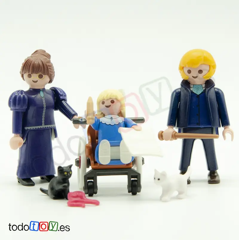 Playmobil Set Clara con silla de ruedas