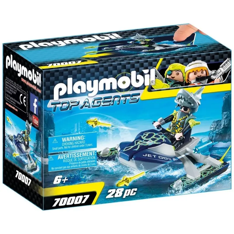 PLAYMOBIL Team S.H.A.R.K. nave cohete (70007)