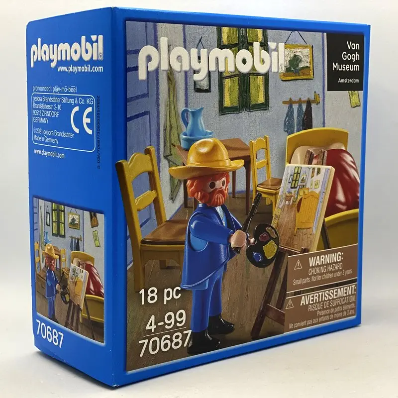 Playmobil Van Gogh El Dormitorio