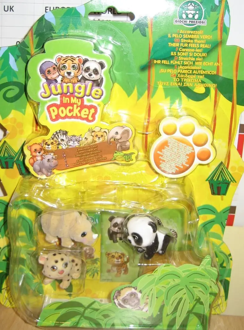 Pocket Zoo animales de la jungla - Giochi Preziosi 903