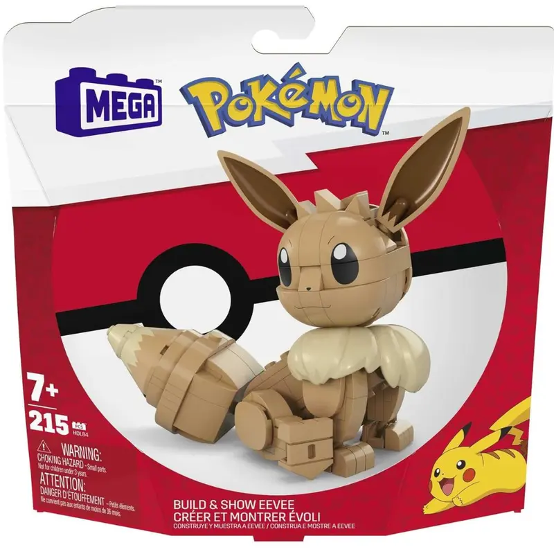 POKEMON EEVEE CONSTRUYE MEGA CONSTRUX