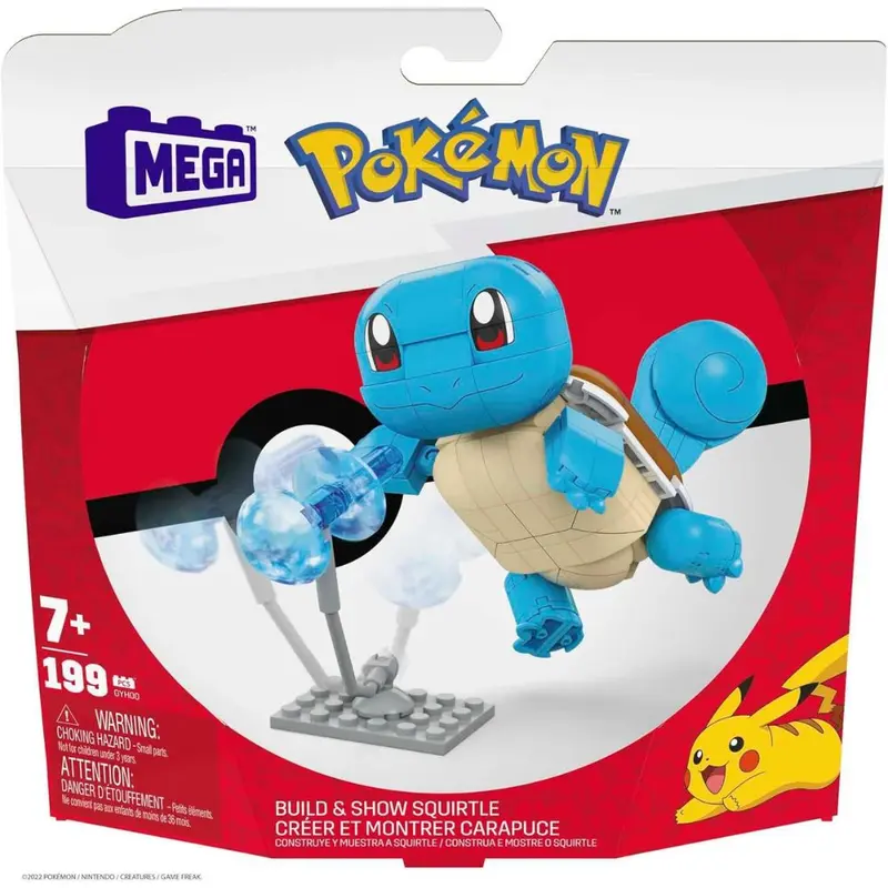 POKEMON SQUIRTLE MEGA CONSTRUX