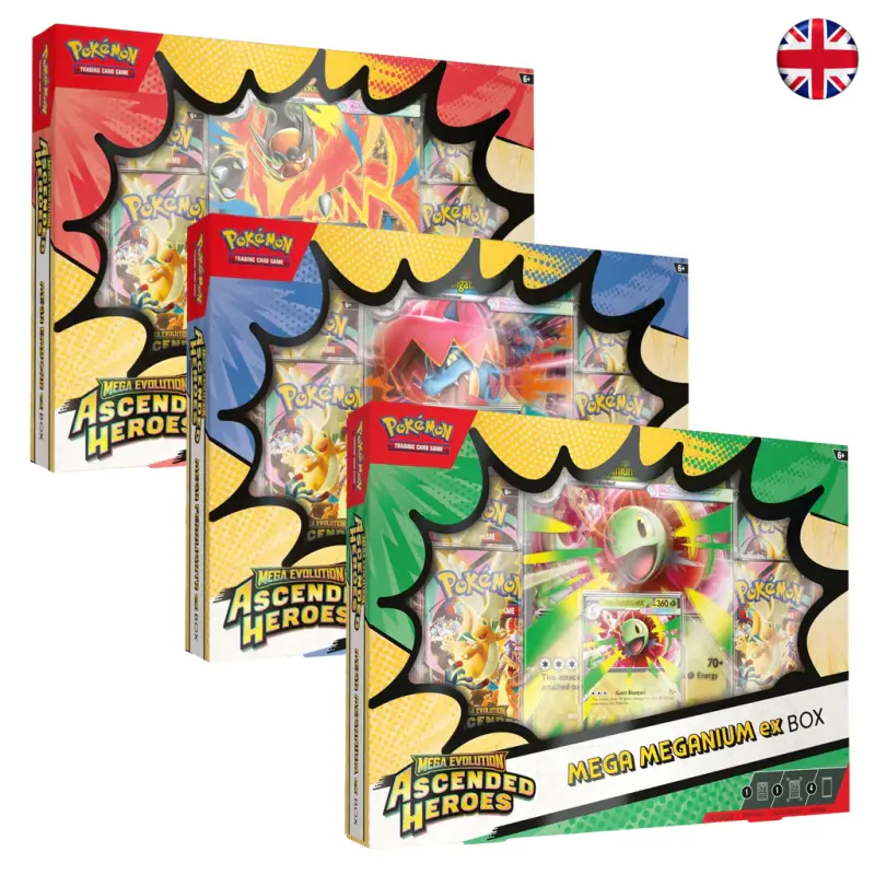 Pokémon TCG - Ascended Heroes - Ex box Collection (Inglés)