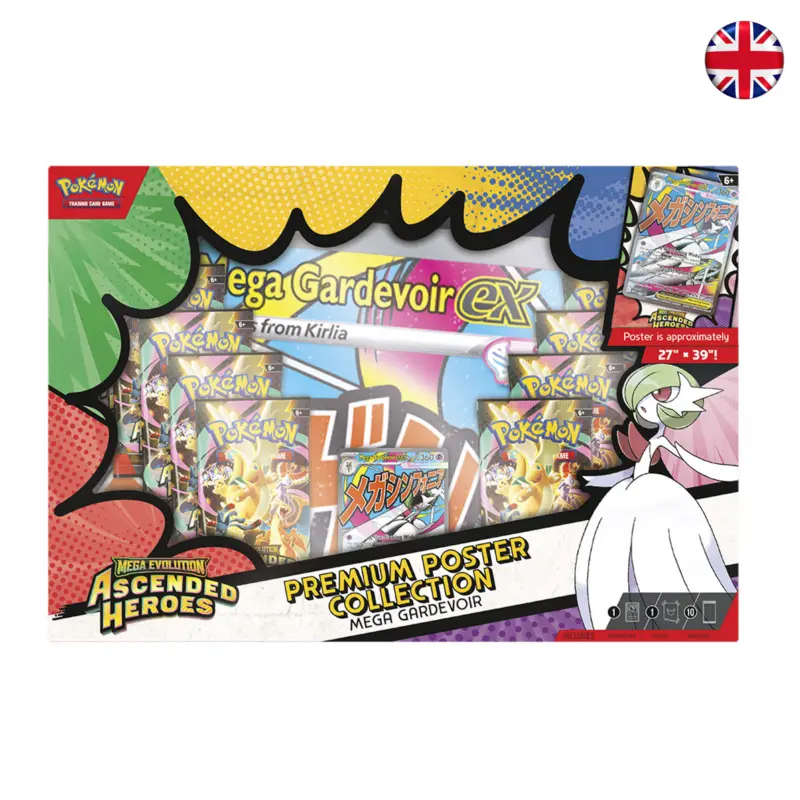 Pokémon TCG - Ascended Heroes - Premium Poster Collection (Inglés)