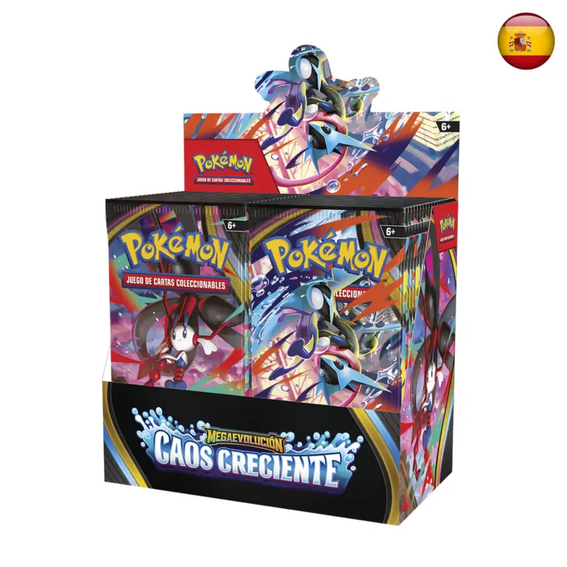 Pokémon TCG - Caos Creciente - Caja de sobres (Español)