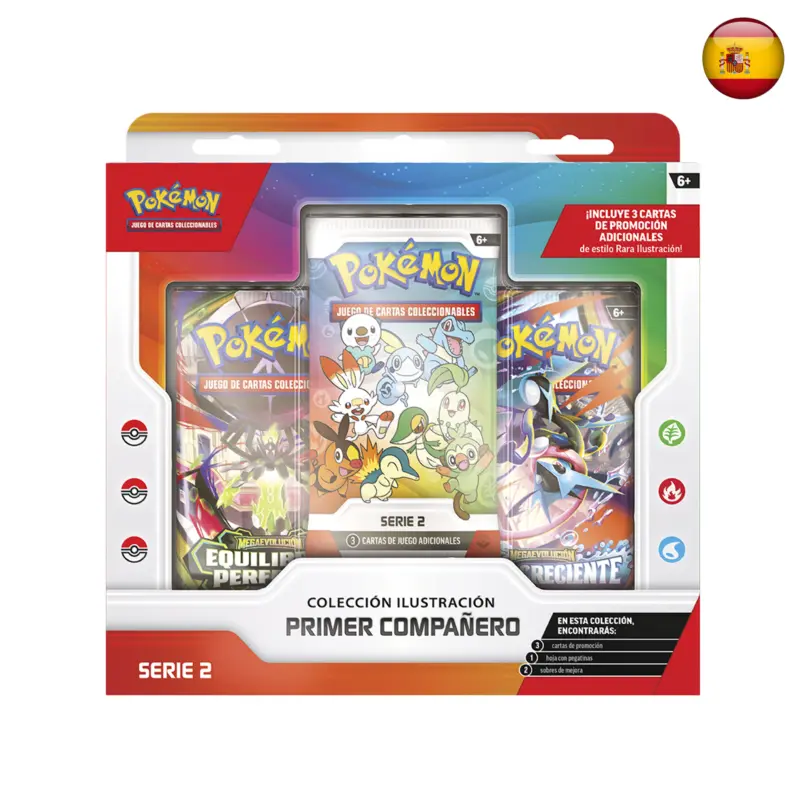 Pokémon TCG - Colección Ilustración Primer Compañero Serie 2 (Español)
