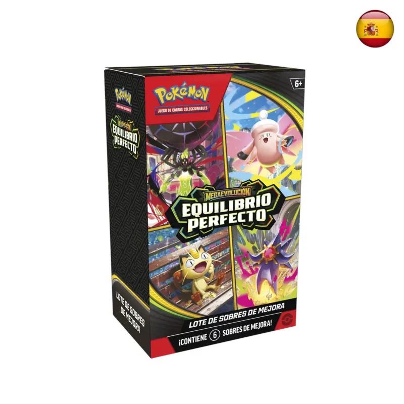 Pokémon TCG - Equilibrio Perfecto - Lote de sobres de mejora (Español)