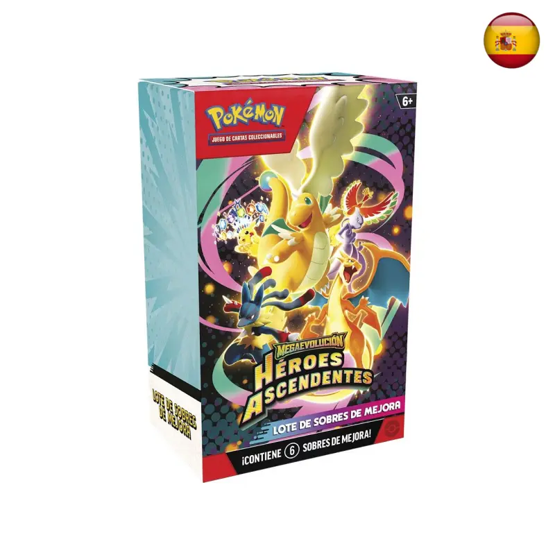 Pokémon TCG - Héroes Ascendentes - Lote de sobres de mejora (Español)